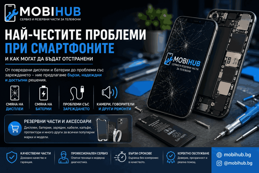 Какви проблеми се появяват при смартфонитр