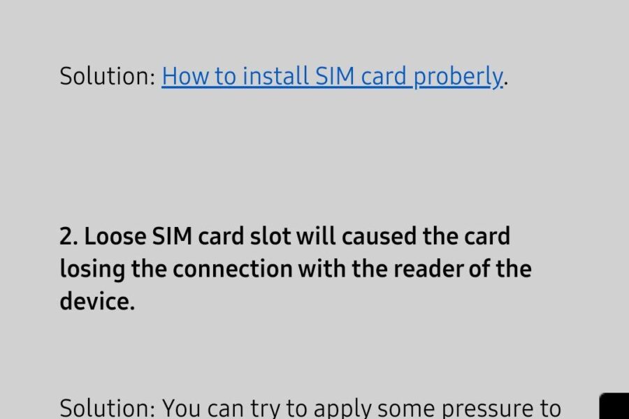 Samsung A52 не чете Sim карта