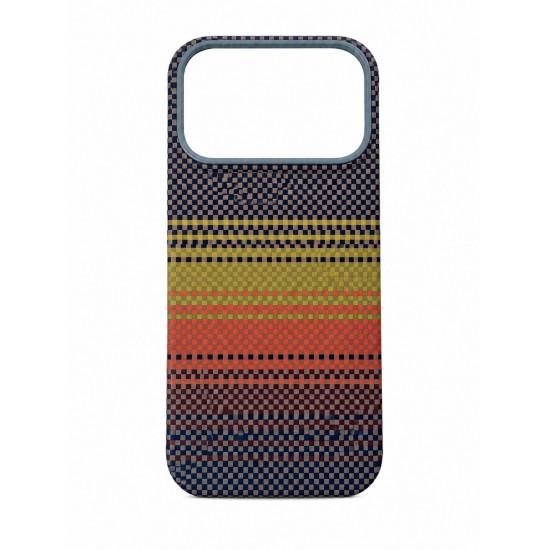 Премиум Карбонов Кейс за iPhone 17 - Оранжев - Image 2