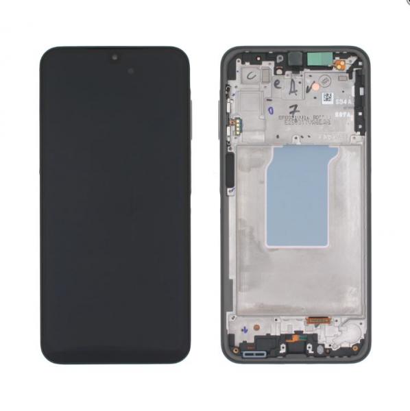 LCD Дисплей за Samsung SM-A266/A26 5G 2025/ GH82-37049A Тъч скрийн + Рамка / Черен/ Assembled / Service Pack