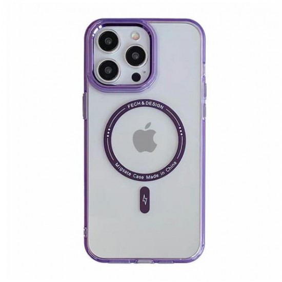 Луксозен кейс AllureEyes с Magsafe TP-101 iPhone 17 Air - Светло Лилав