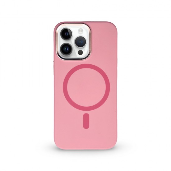 Луксозен Premium кейс+Magsafe TP-102 iPhone 17 Pro Max - Розов