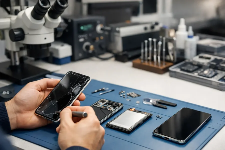 Ремонт Samsung София при счупен екран и батерия