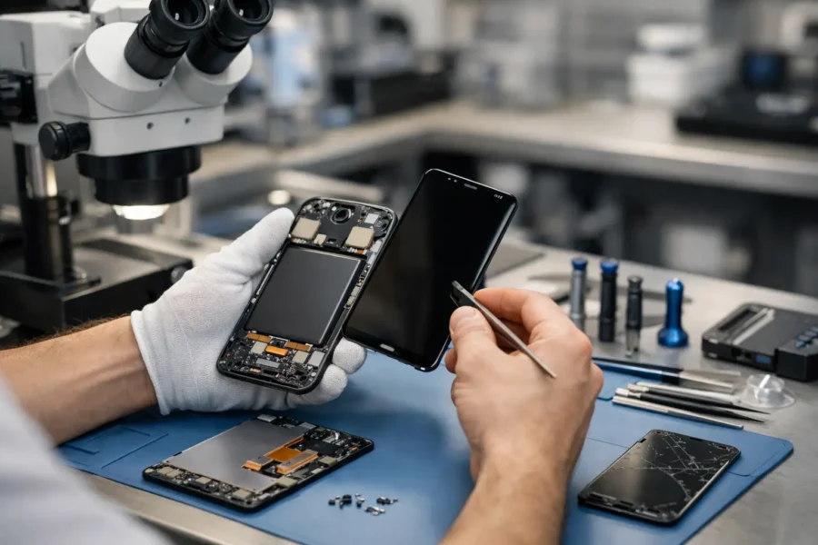 Ремонт и смяна на дисплей на Samsung в София