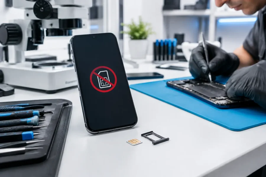 Защо телефонът не разпознава SIM картата?